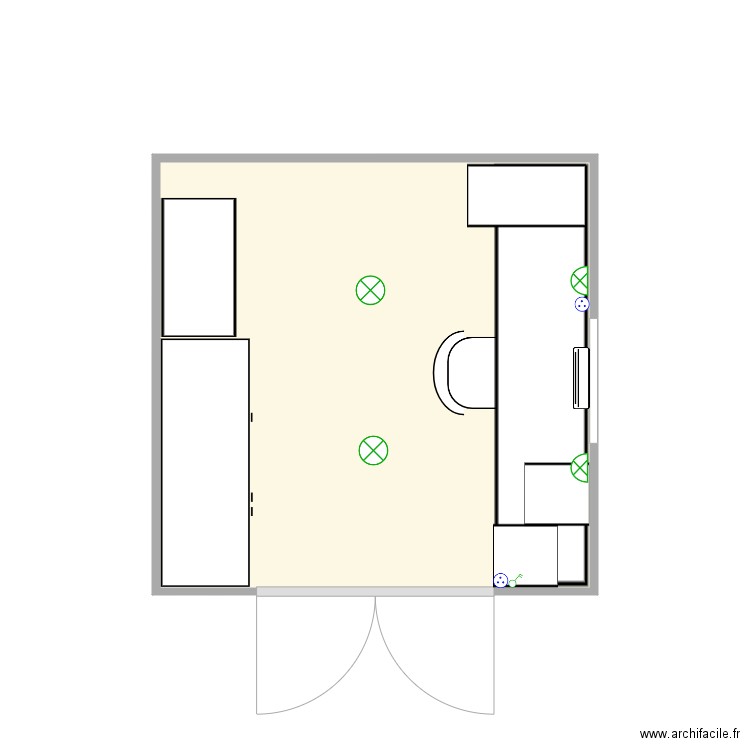 Calet 1. Plan de 0 pièce et 0 m2