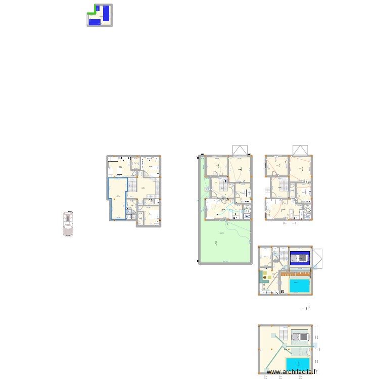 rachid. Plan de 34 pièces et 653 m2