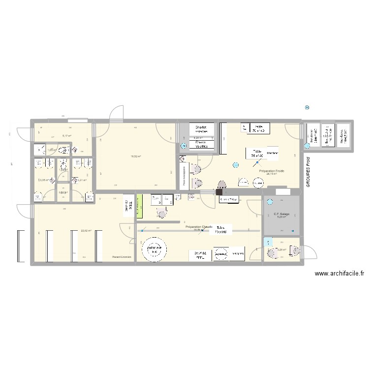 Haut Pouyet 004. Plan de 0 pièce et 0 m2
