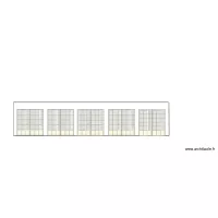 North front elevation maquette
