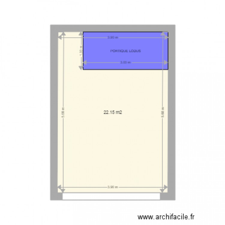 Plan AUBIN. Plan de 0 pièce et 0 m2