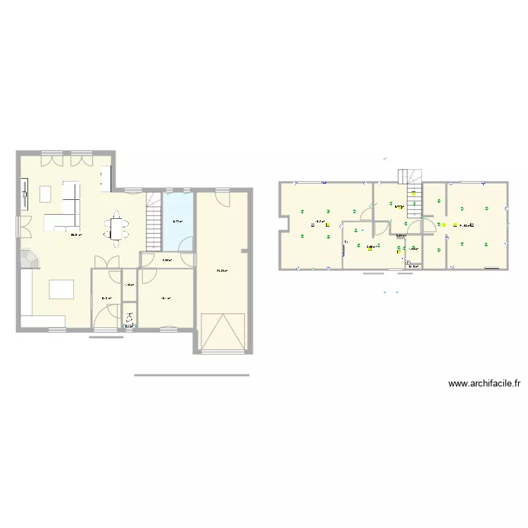 maison cotation elec. Plan de maison cotation elec. Plan de