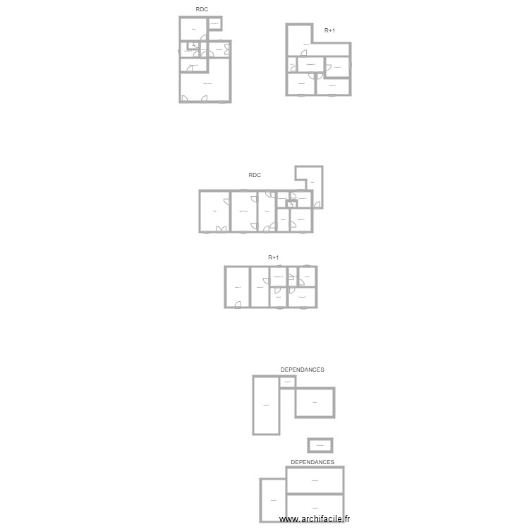 350600604. Plan de 37 pièces et 439 m2