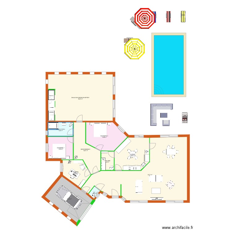 planarchia. Plan de 0 pièce et 0 m2