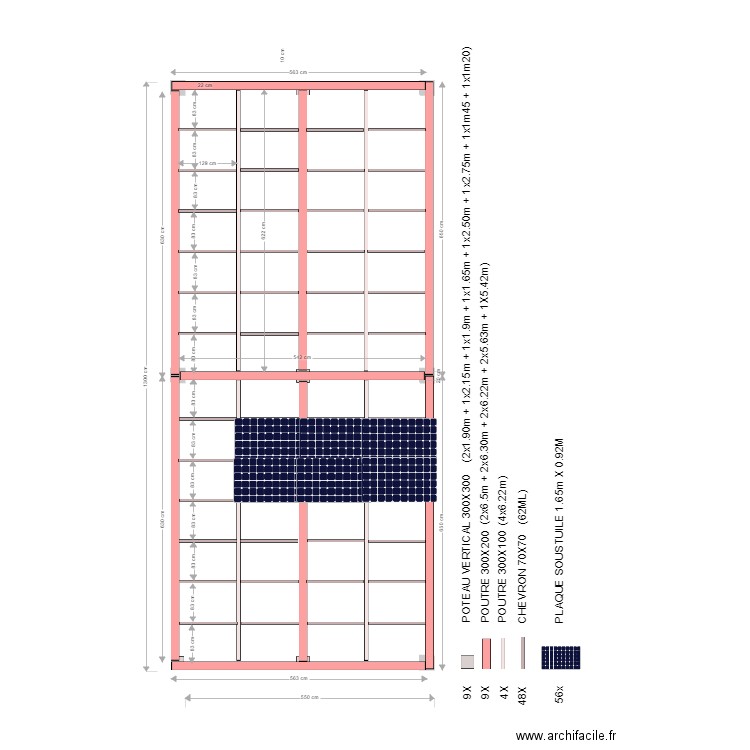 carport hauteur. Plan de 0 pièce et 0 m2