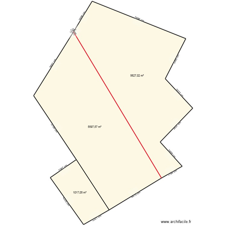 CAMPO PEPE PRADILLA. Plan de 3 pièces et 3652 m2