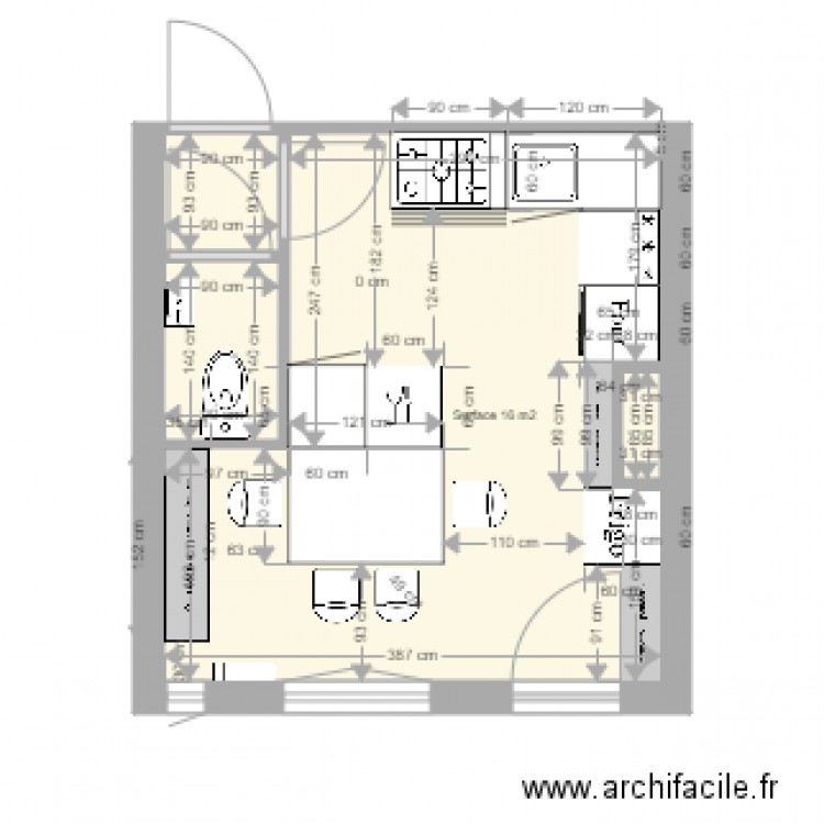 CUISINE BEST 2. Plan de 0 pièce et 0 m2