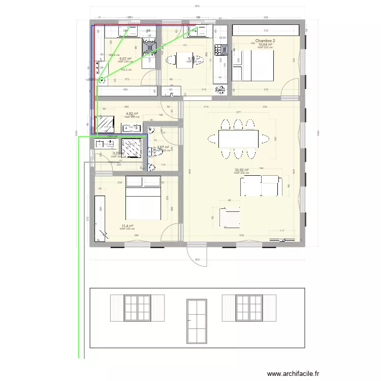 Final nu 1-111. Plan de 