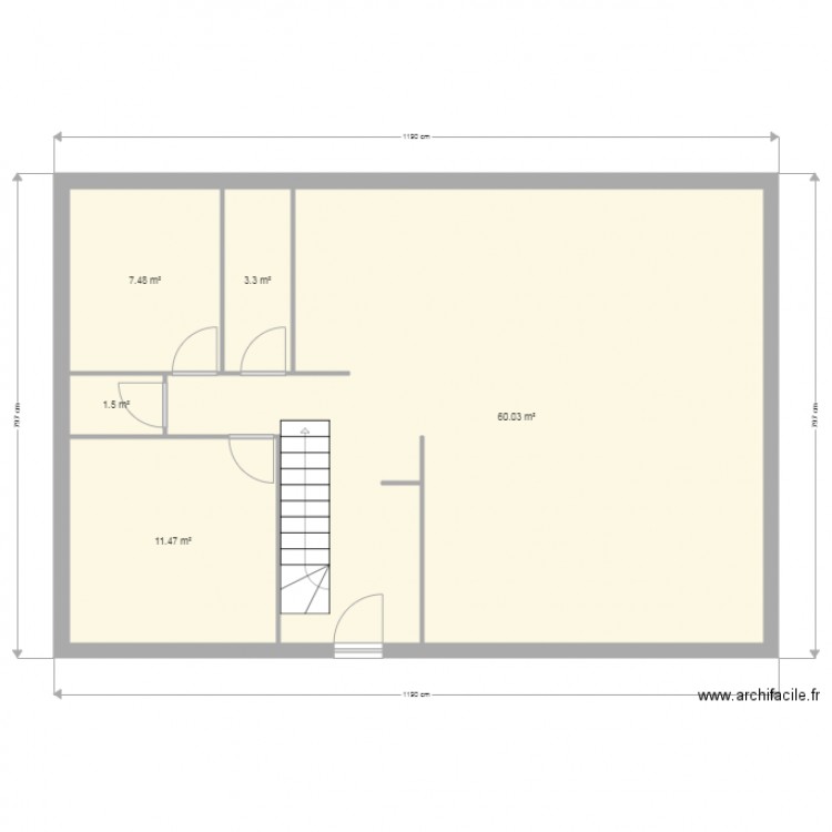 MAISON1. Plan de 0 pièce et 0 m2