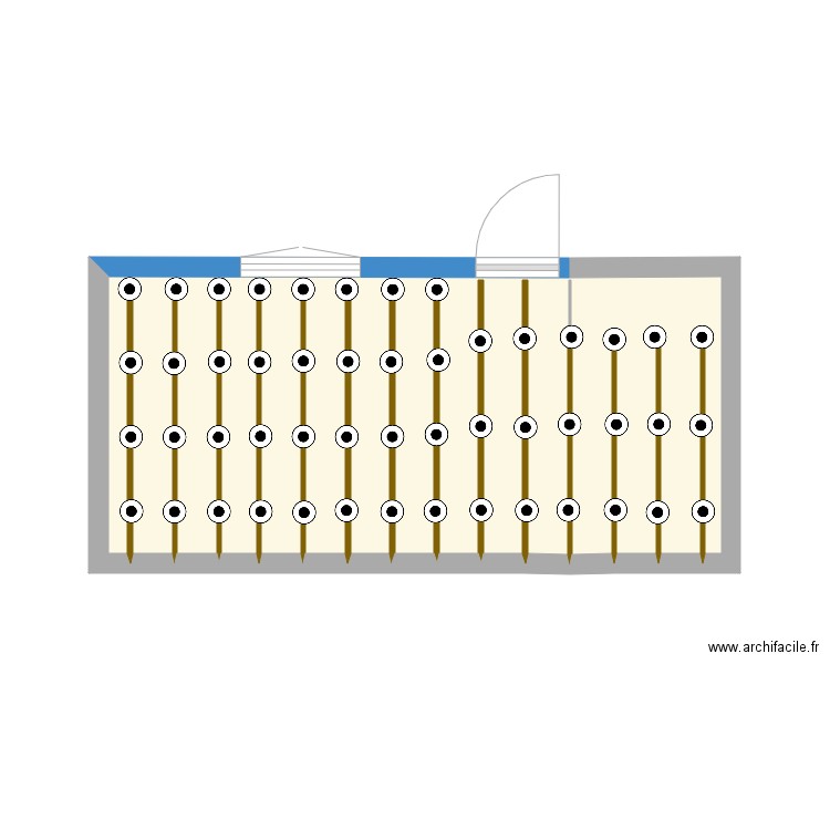 terasse  entr 40cm. Plan de 0 pièce et 0 m2