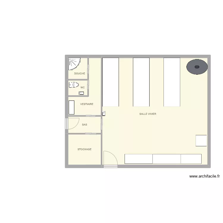 VIVIER ST MARTIN. Plan de VIVIER ST MARTIN. Plan de