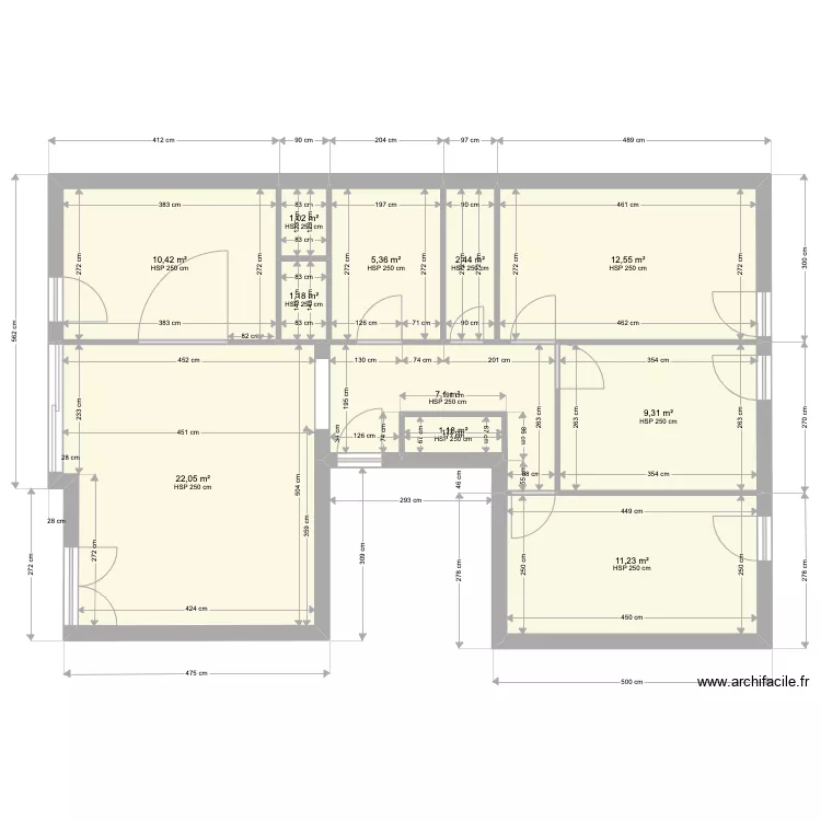 Square de Slovaquie. Plan de Square de Slovaquie. Plan de