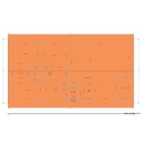 plan maison facade