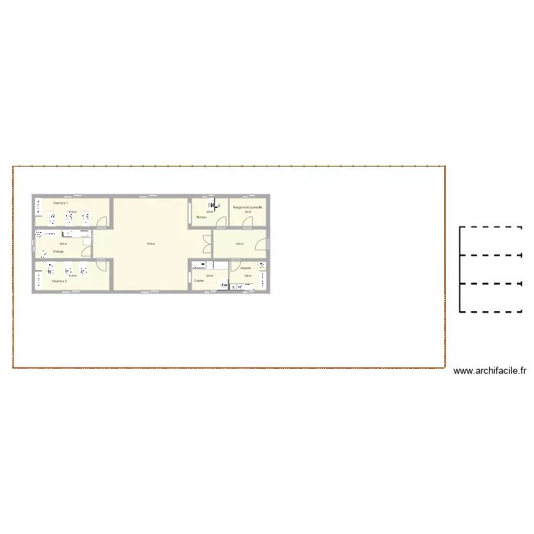 MAM 2 terrain. Plan de 