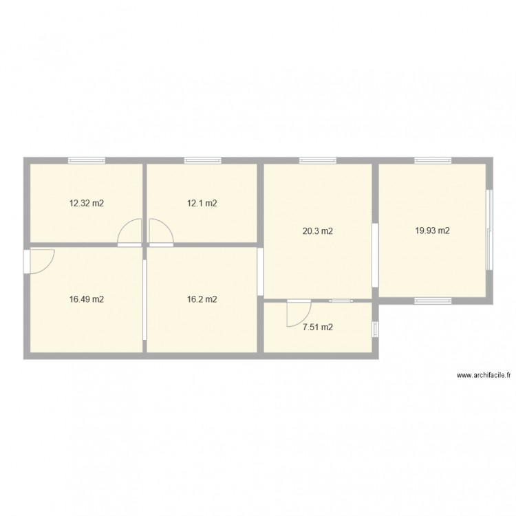 MC La Foret v0. Plan de 0 pièce et 0 m2