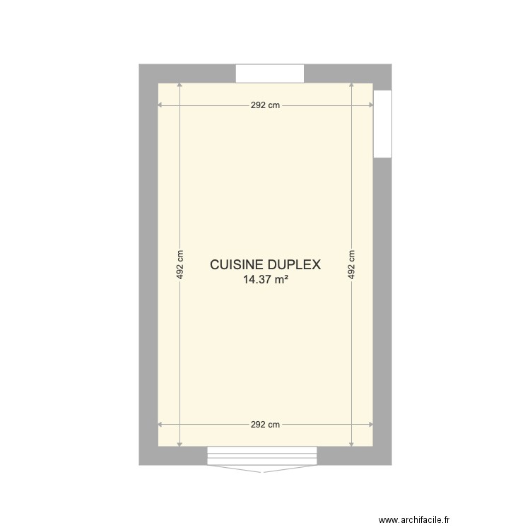 Cuisine Duplex Lemonnier . Plan de 0 pièce et 0 m2