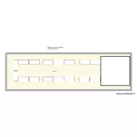 plan table rectange 6 personnes