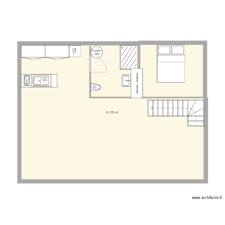 module central. Plan de 0 pièce et 0 m2