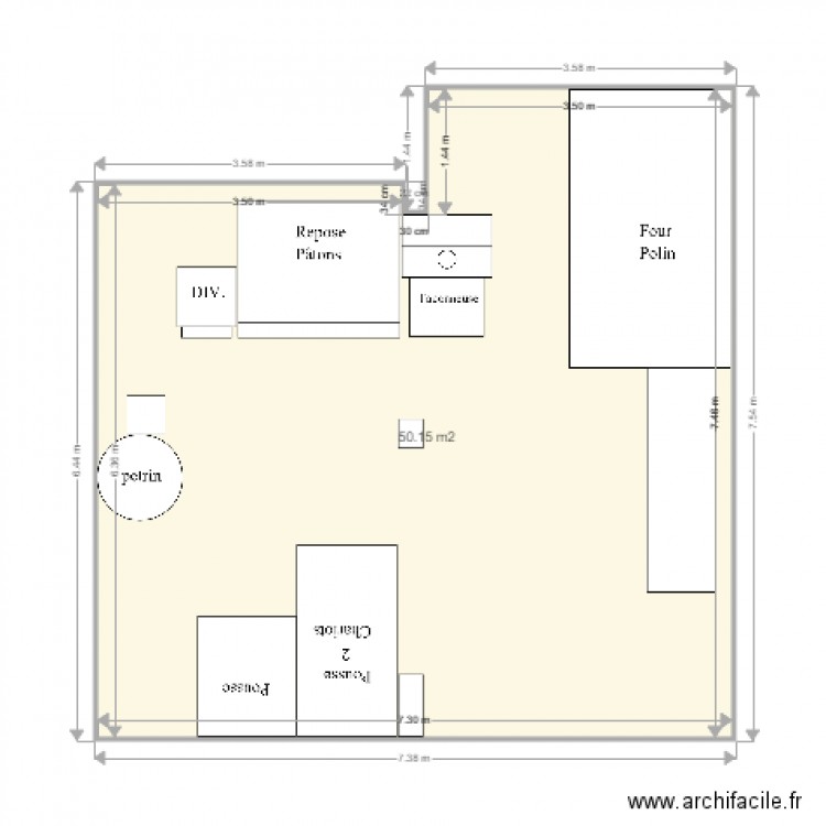 ravel2. Plan de 0 pièce et 0 m2