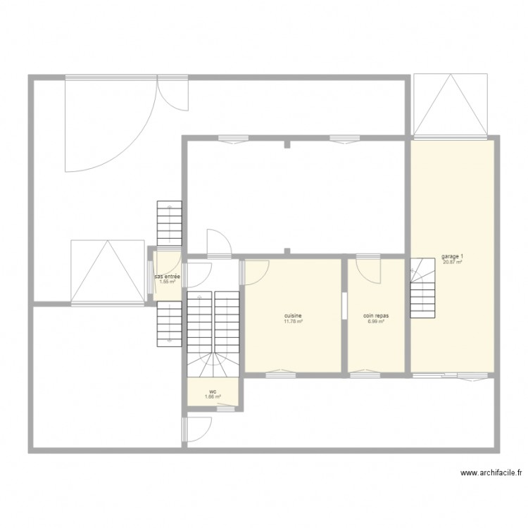 maison mamie. Plan de 0 pièce et 0 m2
