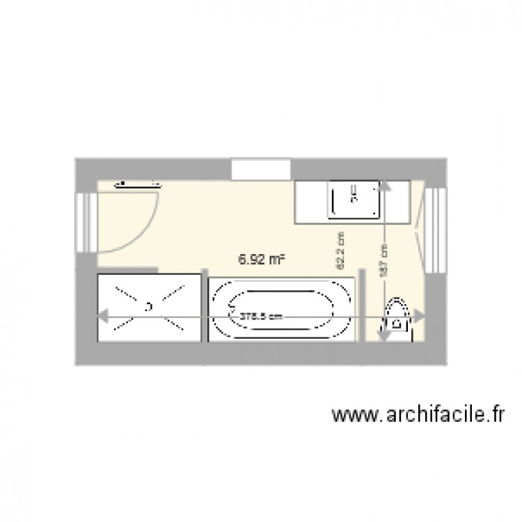 sdb yeu 3. Plan de 0 pièce et 0 m2