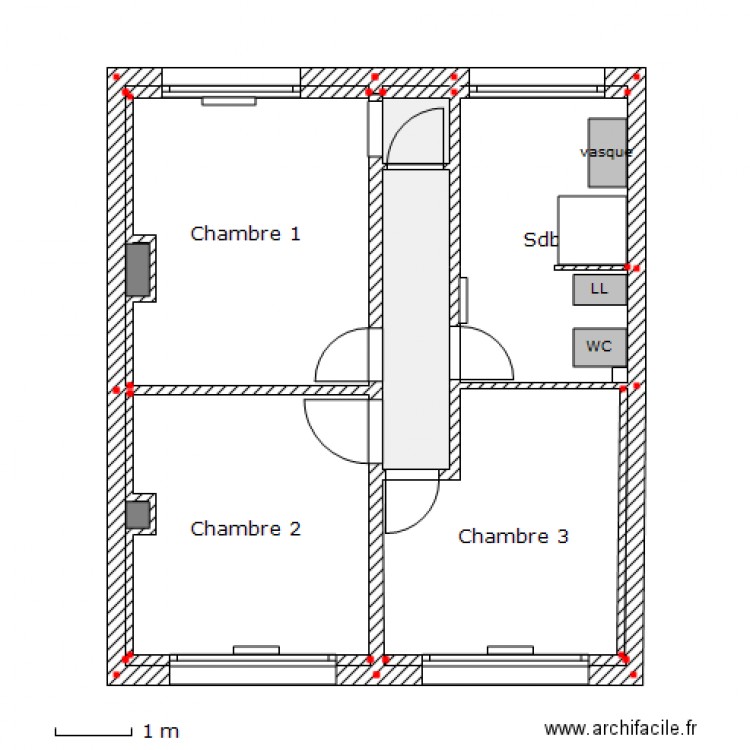 1er_Projet_v4. Plan de 0 pièce et 0 m2