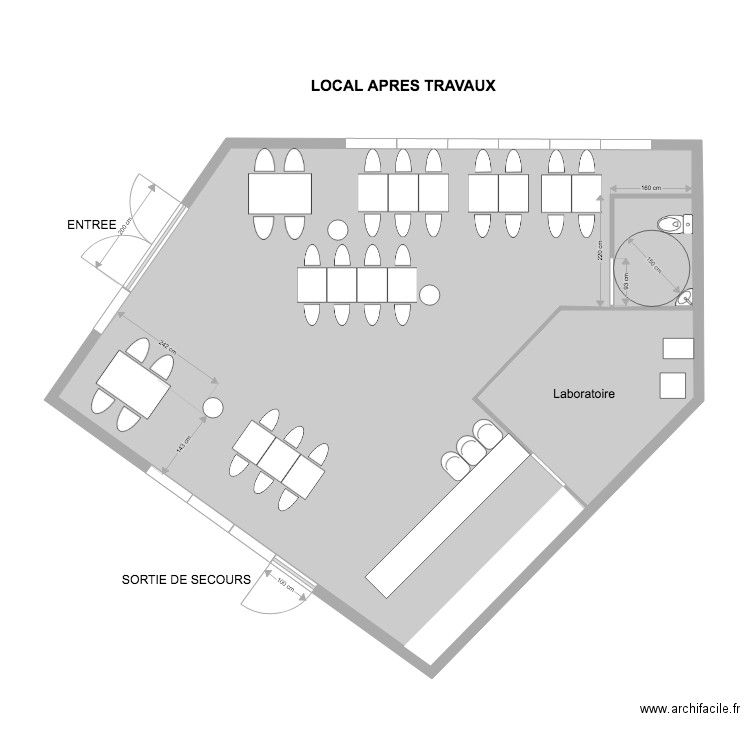 LOCAL CHANTELOUP 3BIS 3. Plan de 0 pièce et 0 m2