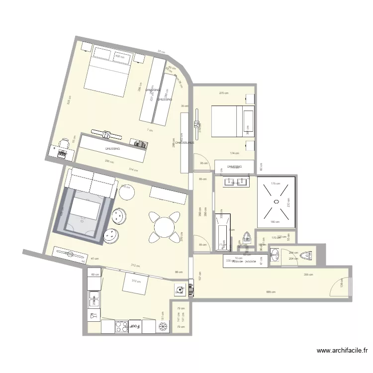 BALARD B. Plan de 