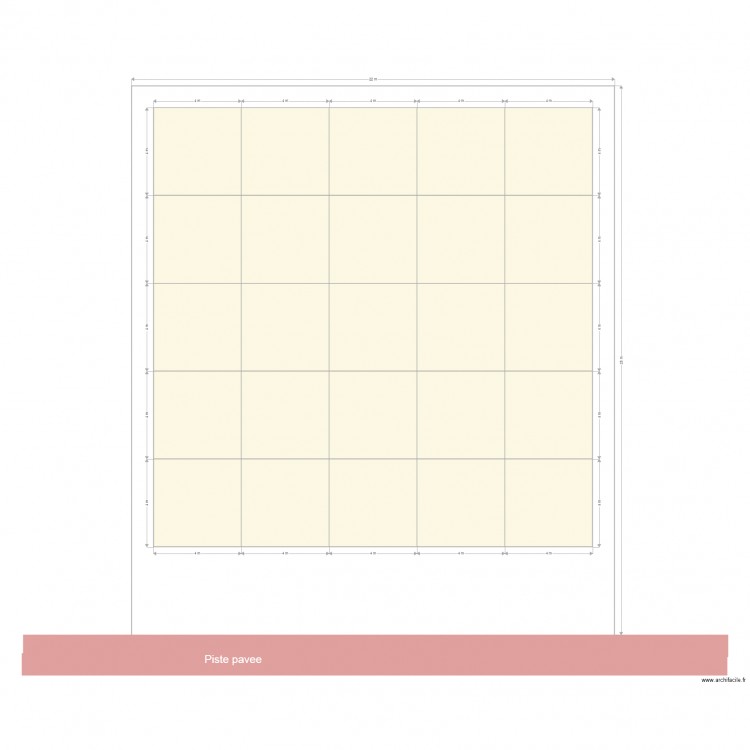 structure. Plan de 0 pièce et 0 m2
