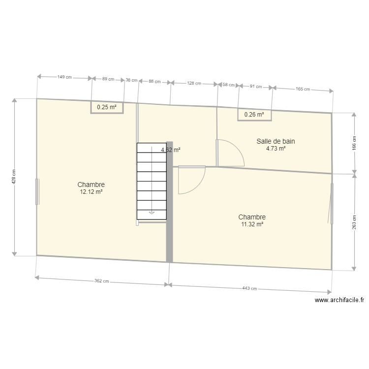 projet renovation haut. Plan de 0 pièce et 0 m2