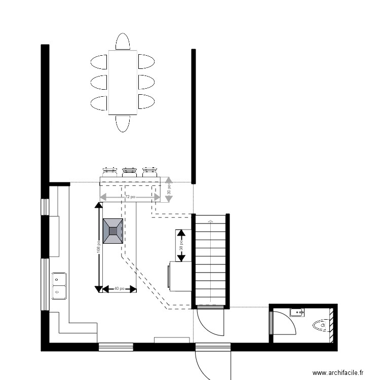 julien 1. Plan de 0 pièce et 0 m2