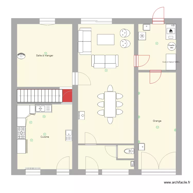 Edouard Pisvin 12 REZ 4. Plan de Edouard Pisvin 12 REZ 4. Plan de