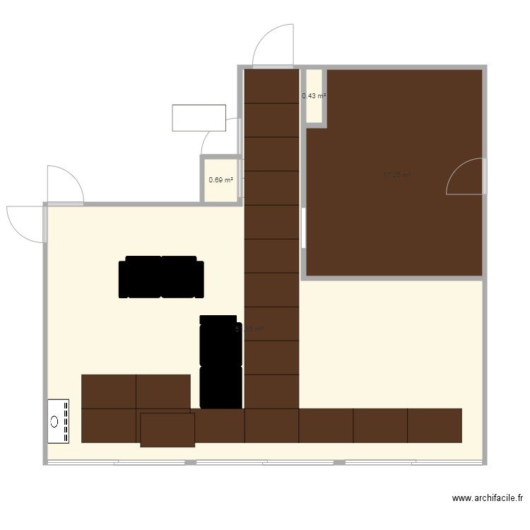 CALEPINAGE 120 60. Plan de 0 pièce et 0 m2