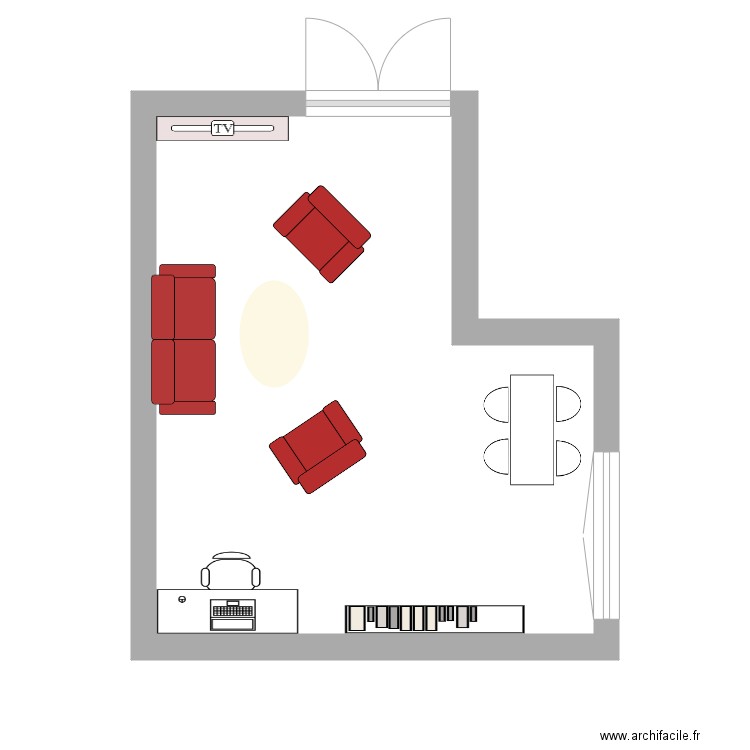 Djam . Plan de 0 pièce et 0 m2