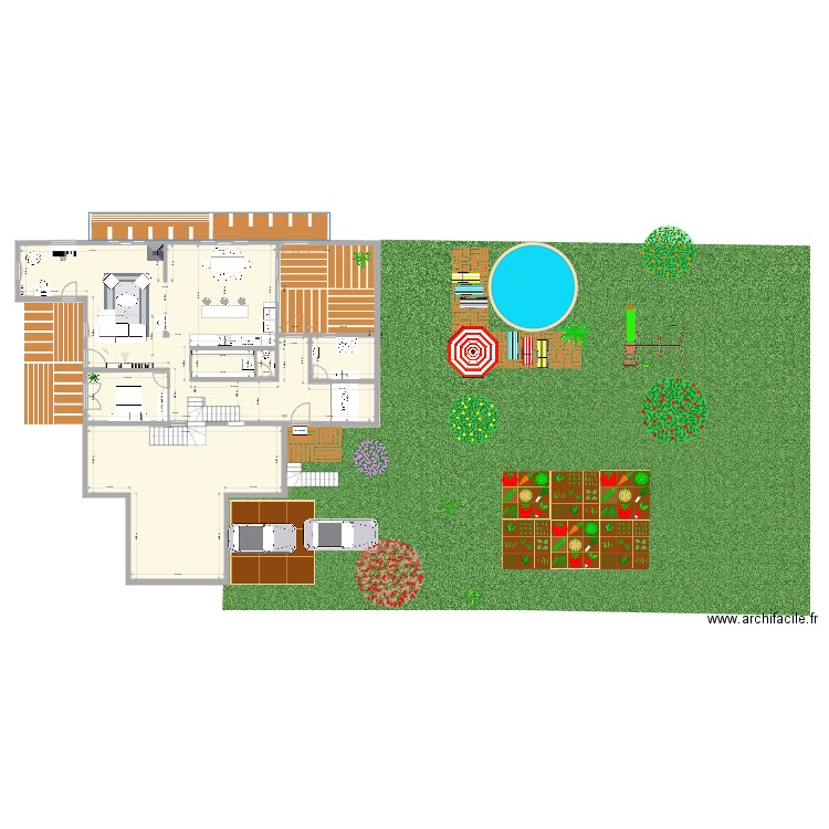 Maison Thyez 7A. Plan de 0 pièce et 0 m2