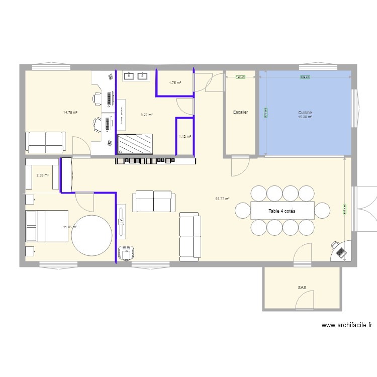 maison v20. Plan de 0 pièce et 0 m2