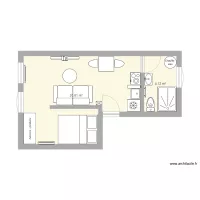 studio 1er &eacute;tage