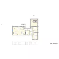 Plein pied en T revu archi 18 sept cuisine en U avec murs de 35