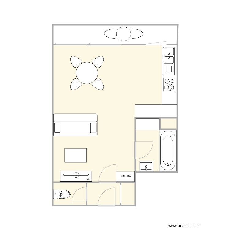 hassoun. Plan de 0 pièce et 0 m2