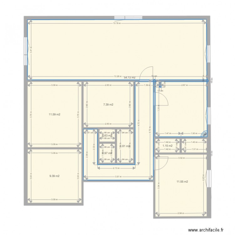 Duchesse1. Plan de 0 pièce et 0 m2