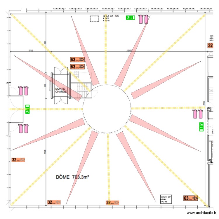 sicle cirque vitalis. Plan de 0 pièce et 0 m2
