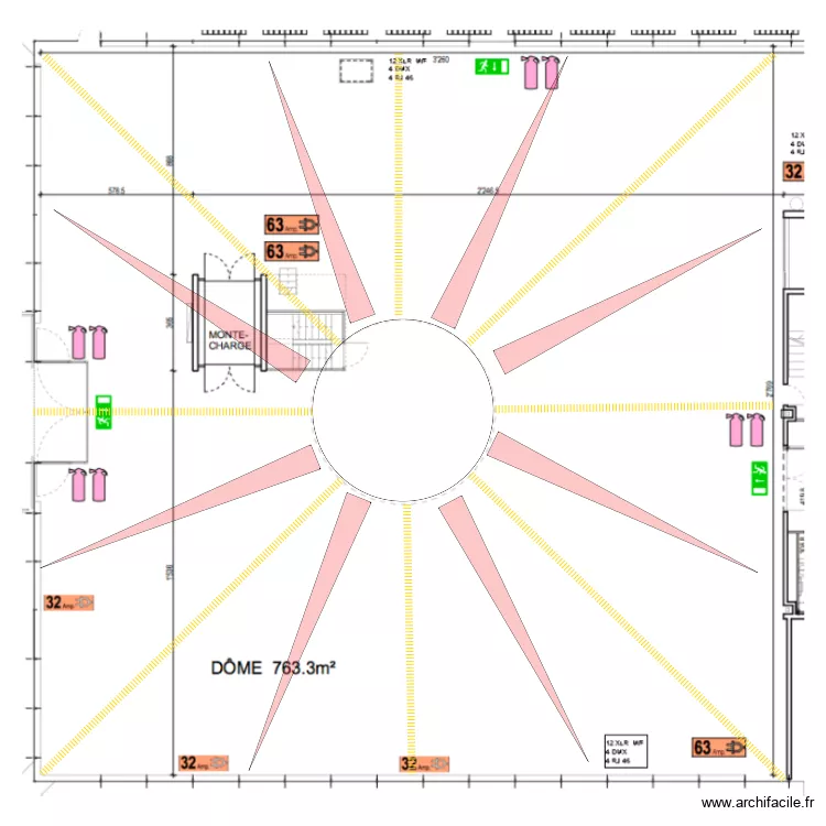 sicle cirque vitalis. Plan de 
