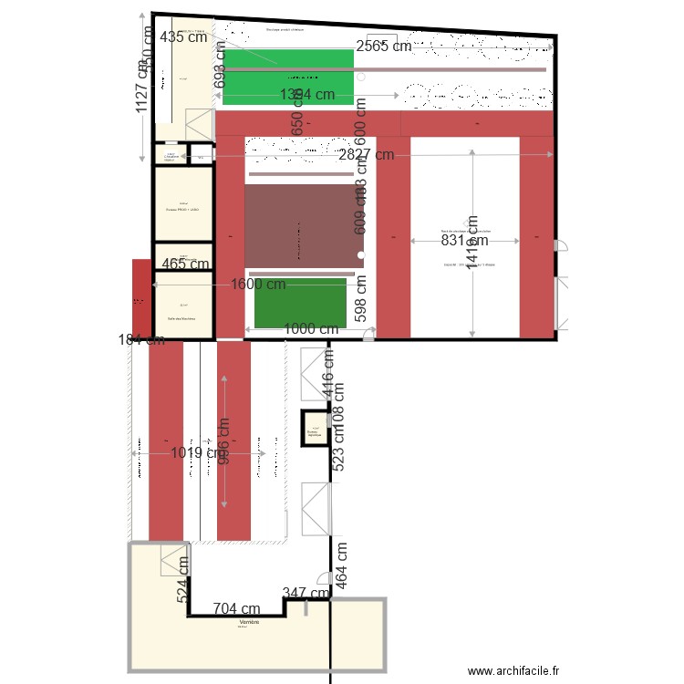 Kerboulard 3 réseau chauffagiste. Plan de 0 pièce et 0 m2