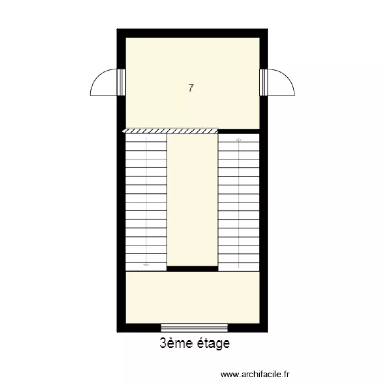 174467 LE SYNDIC SARL. Plan de 