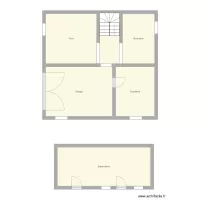 Croquis MATHIS Sous sol d&eacute;pendance