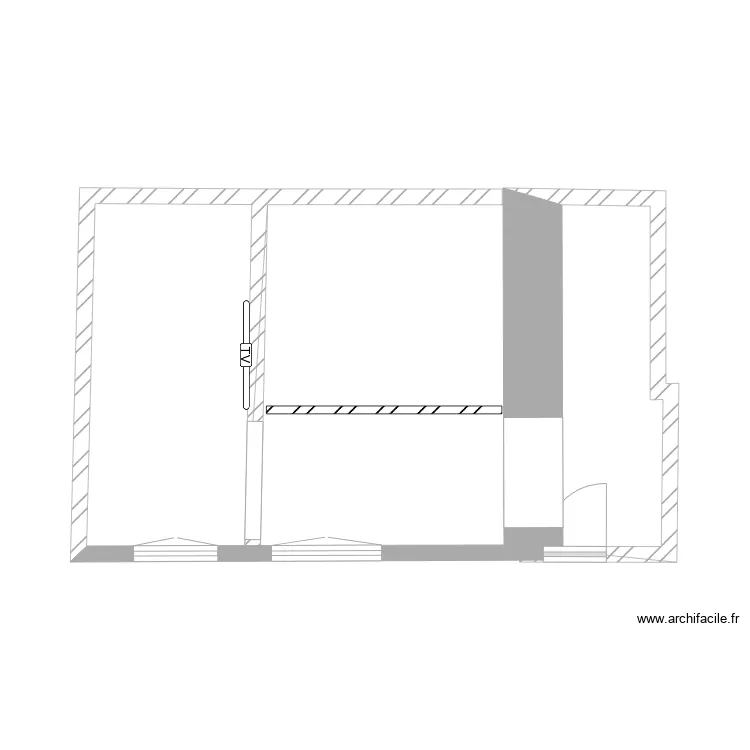 Appt Nantes. Plan de 