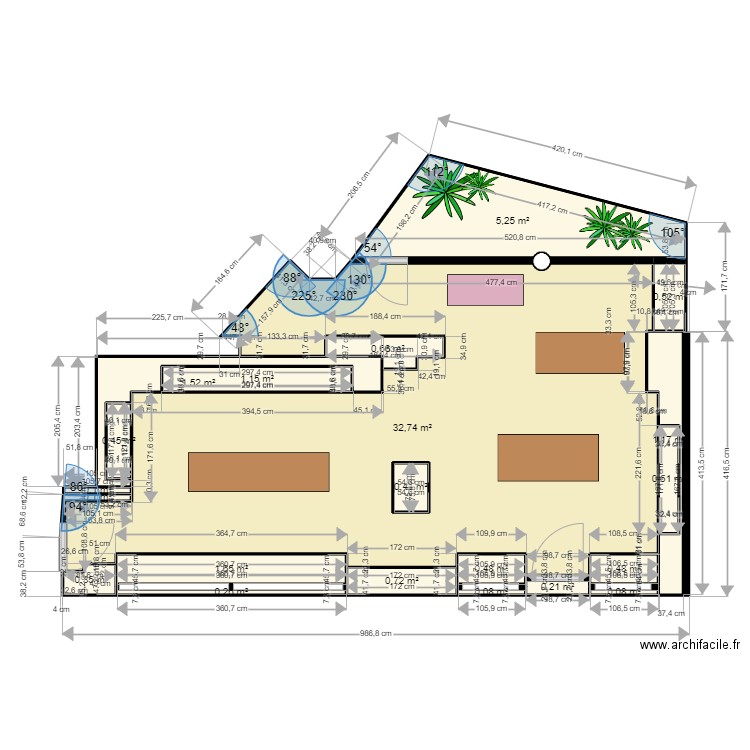 boutique Bruxells Sols. Plan de 0 pièce et 0 m2