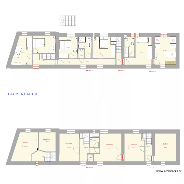 version mars PALAJA NOEL. Plan de 