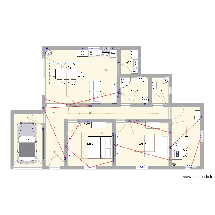 plan maison enzo. Plan de 0 pièce et 0 m2