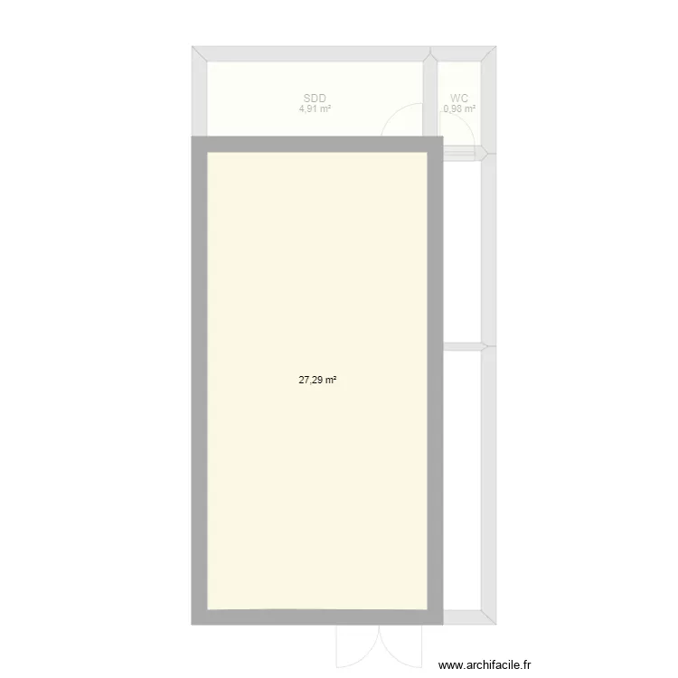 Ste Rapine  1er  Patrick  espace. Plan de 